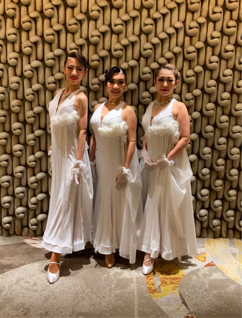 【レンタル】FMドレス / Whiteロングフリンジ