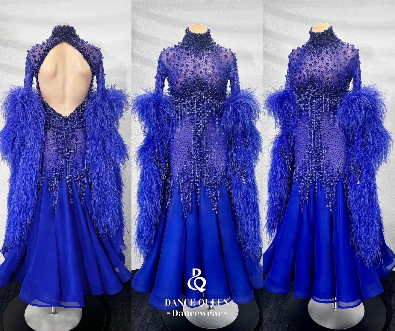 DQ-D87 Liisスポンサードレス Blueハイネック