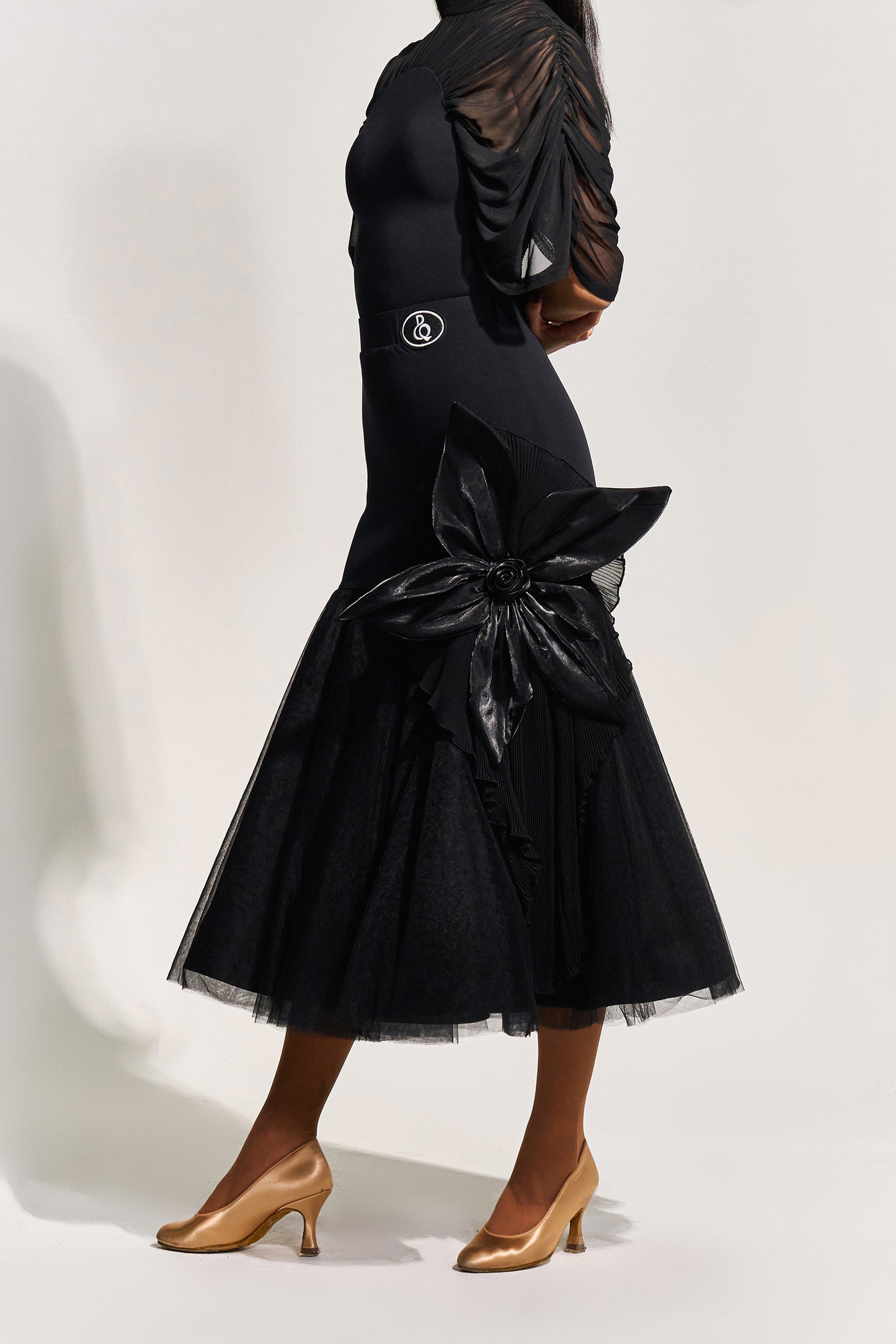 DQ-990 フラワーモチーフスカート