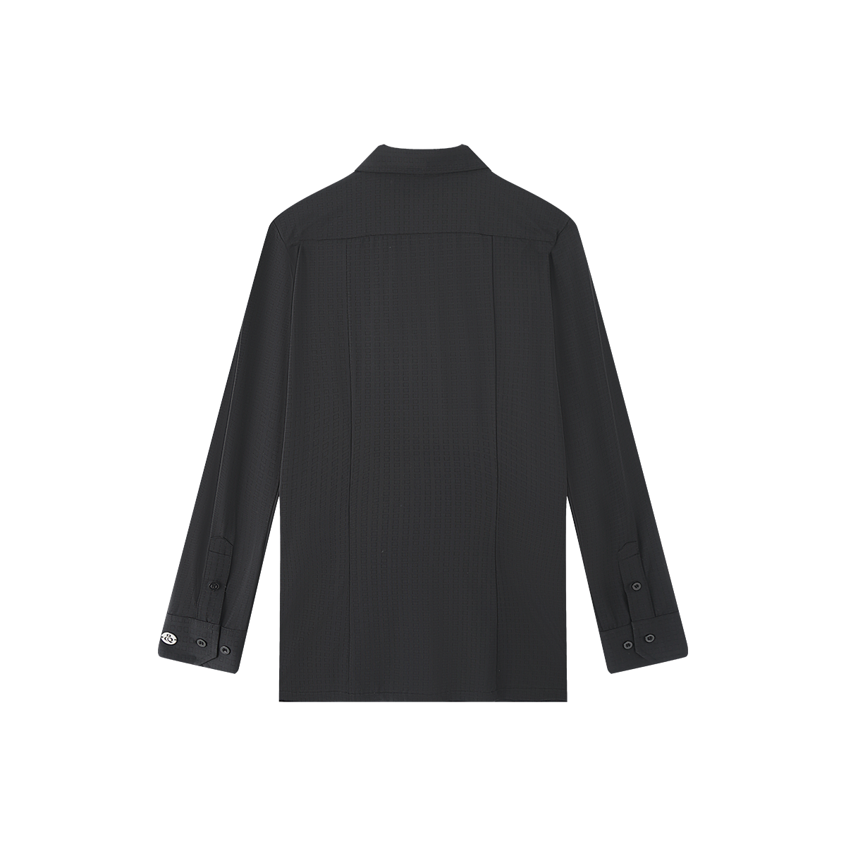 DQ-M039-3 織柄入りストレッチYシャツ