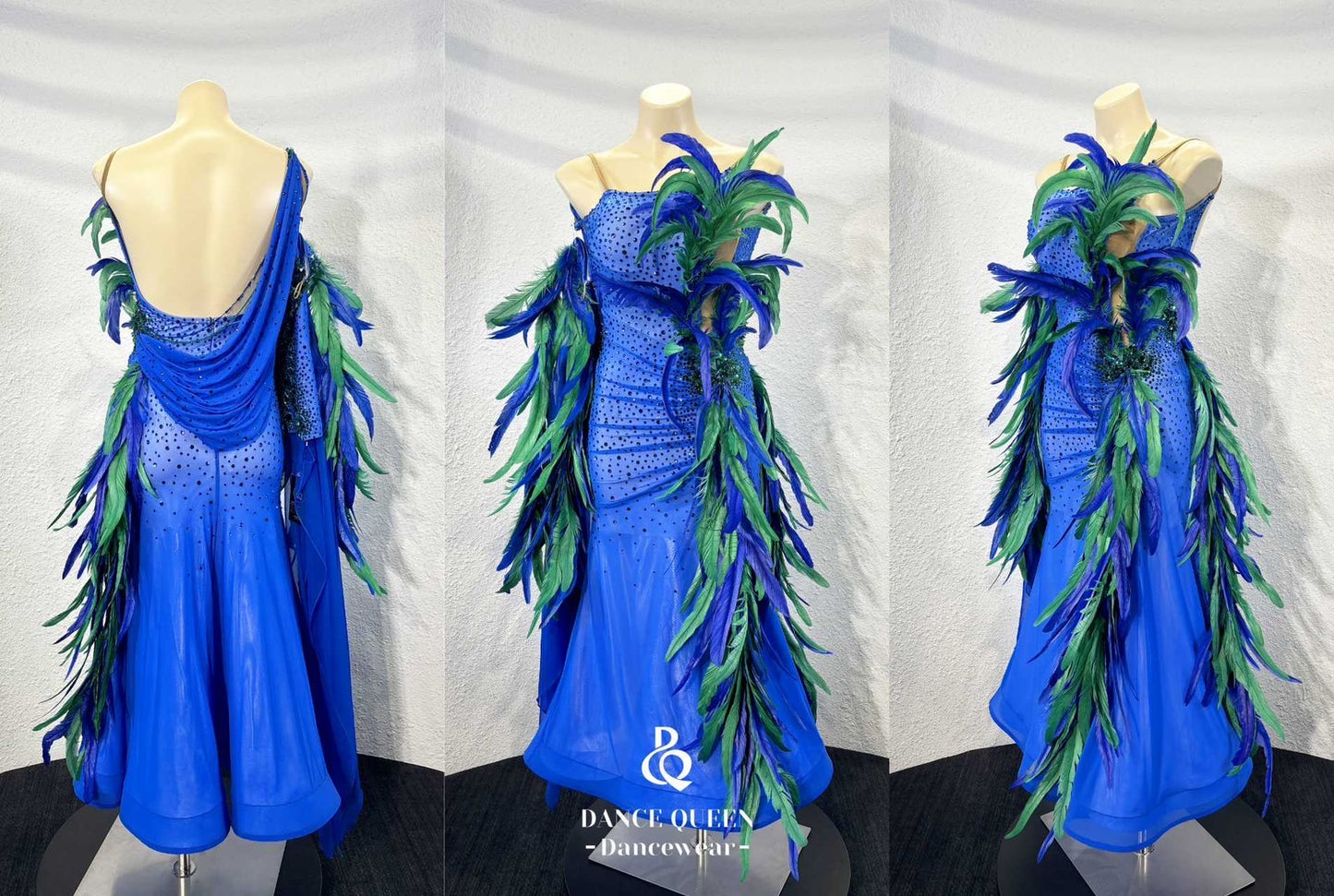 DQ-D83 Blueフェザードレス