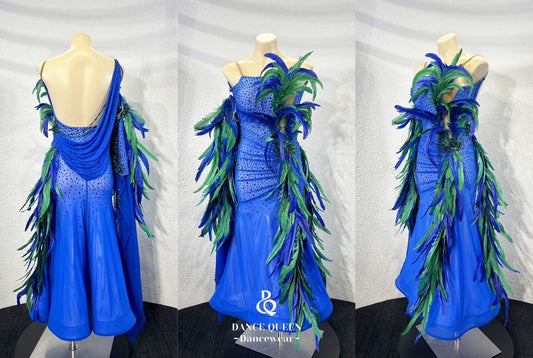 DQ-D83 Blueフェザードレス