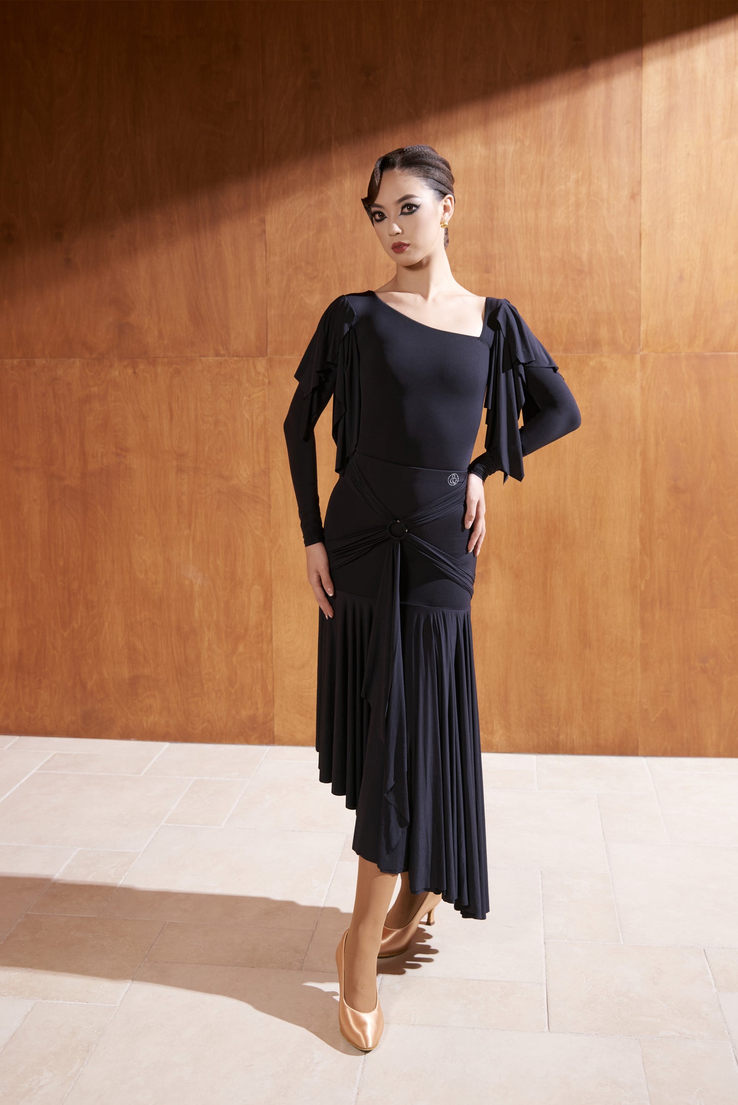 DQ-1030 リングアシンメトリースカート