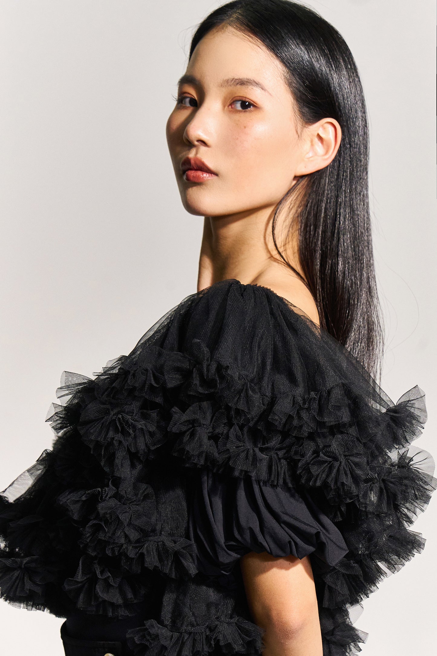 DQ-987 ボリュームチュールトップス