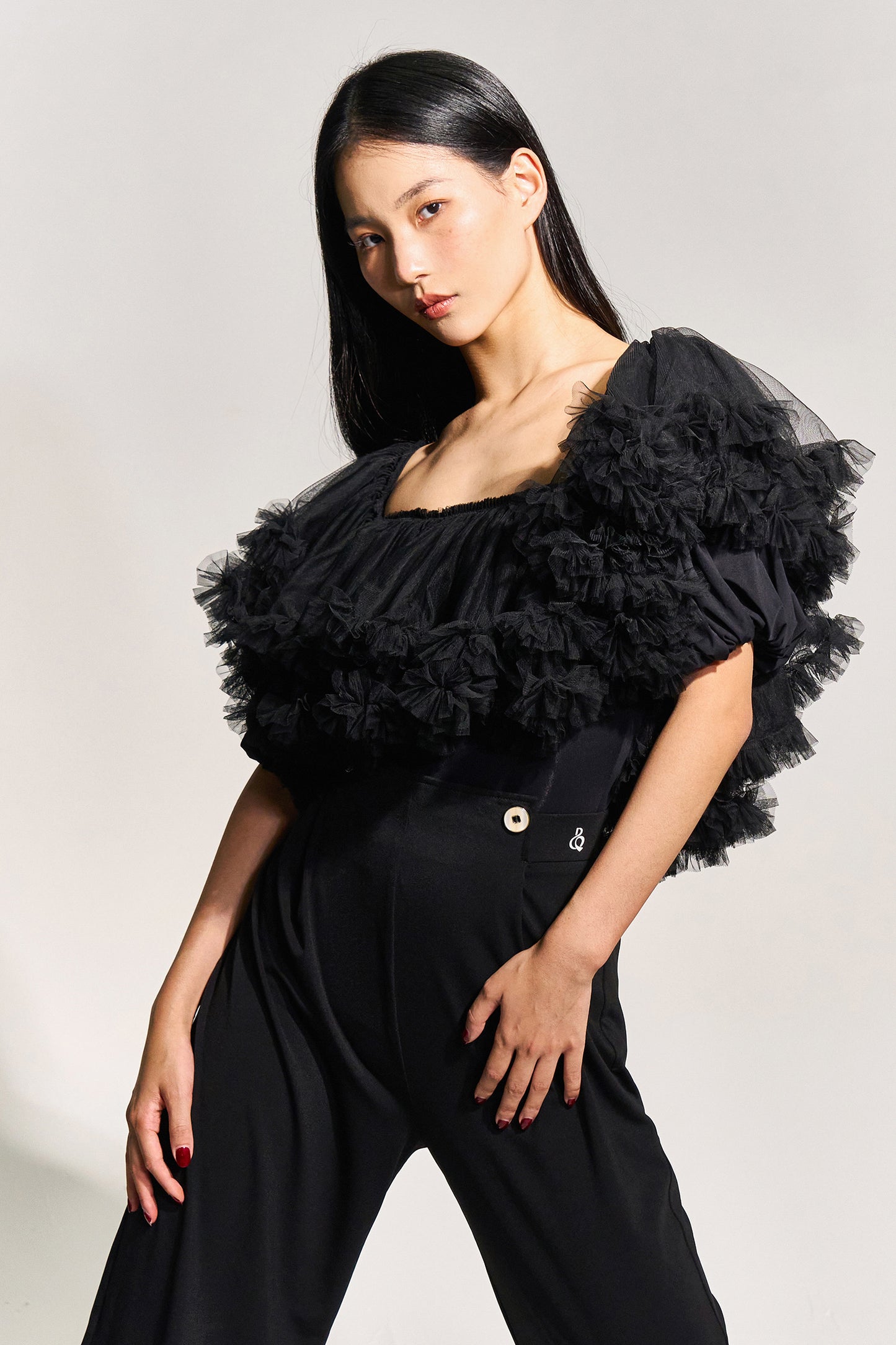 DQ-987 ボリュームチュールトップス