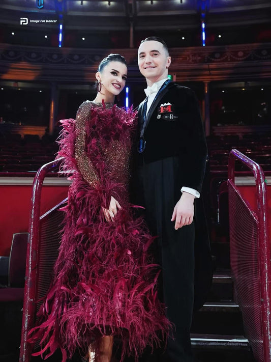 DQ-D93 Nataliyaスポンサードレス　Redフェザー