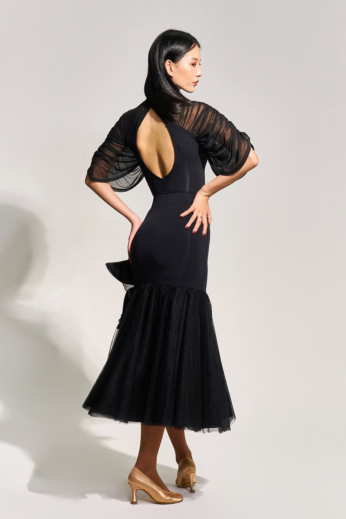 DQ-990 フラワーモチーフスカート