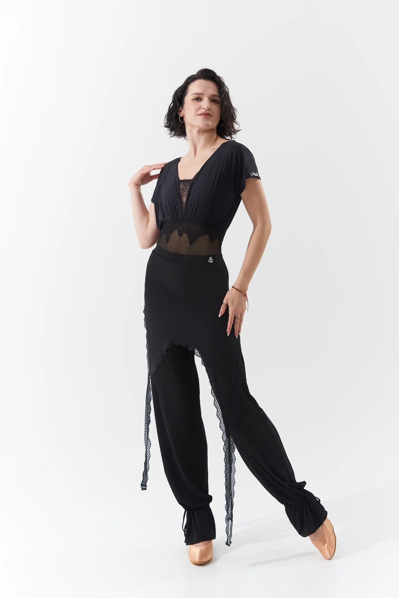 DQ-1104 シースルーネットトップス