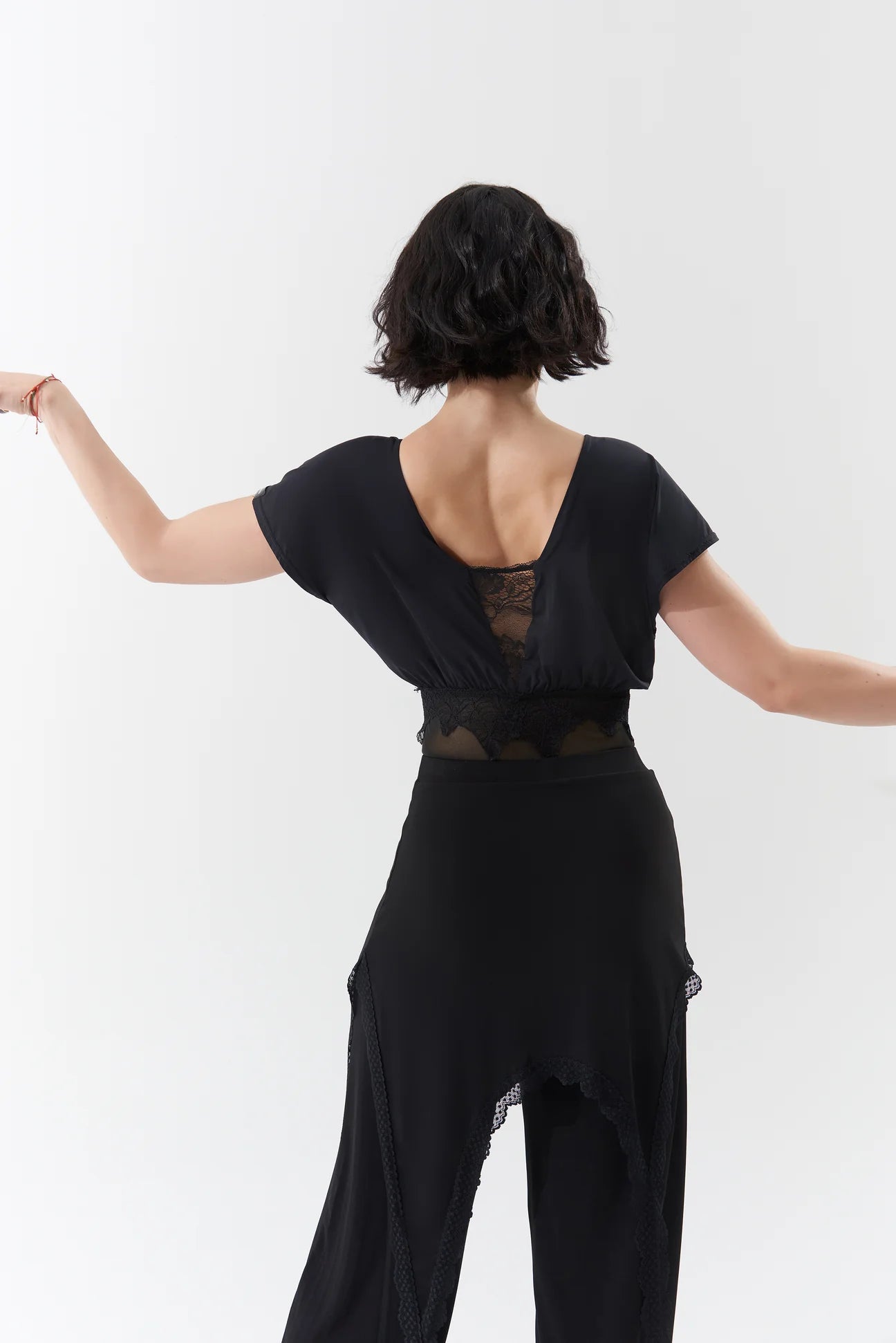 DQ-1104 シースルーネットトップス