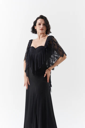 DQ-1105 レースウィングスリーブトップス