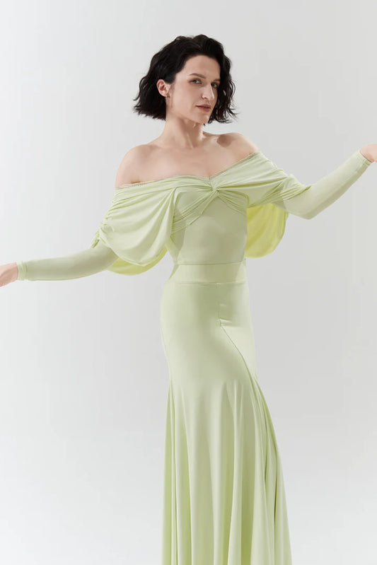 DQ-901 ドレープ付きトップス