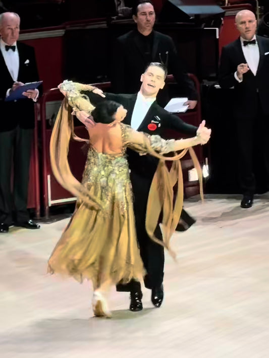 【Sold Out】DQ-D100 Liisスポンサードレス　Goldフラワー