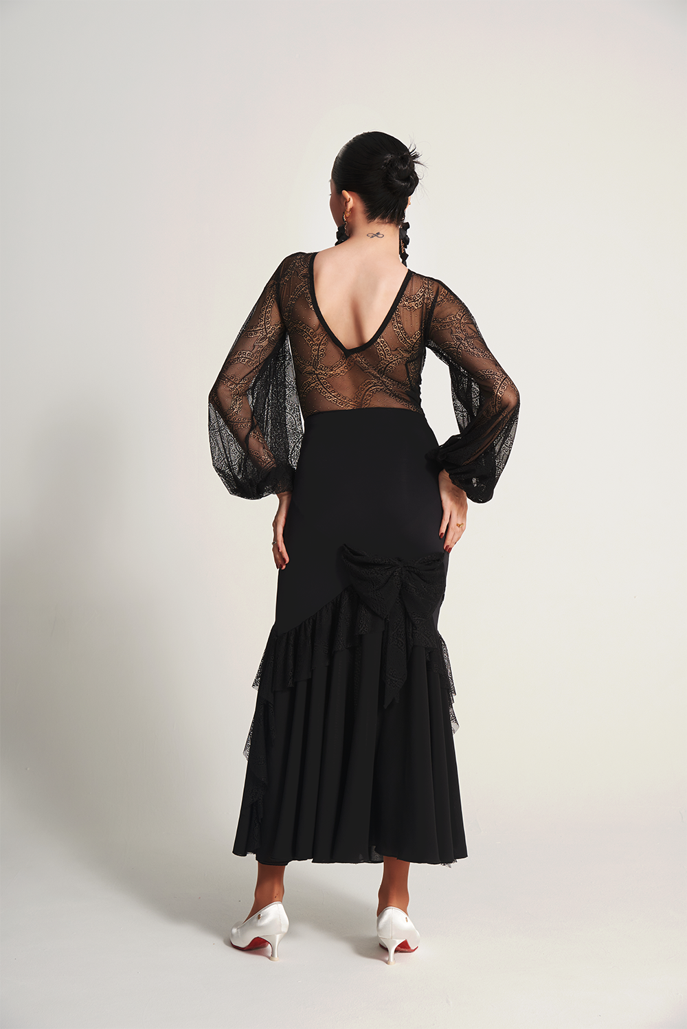 DQ-712 レースリボンワンピース