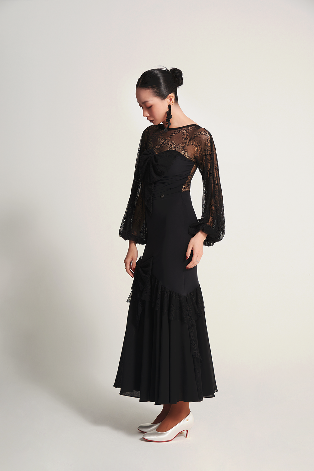 DQ-712 レースリボンワンピース