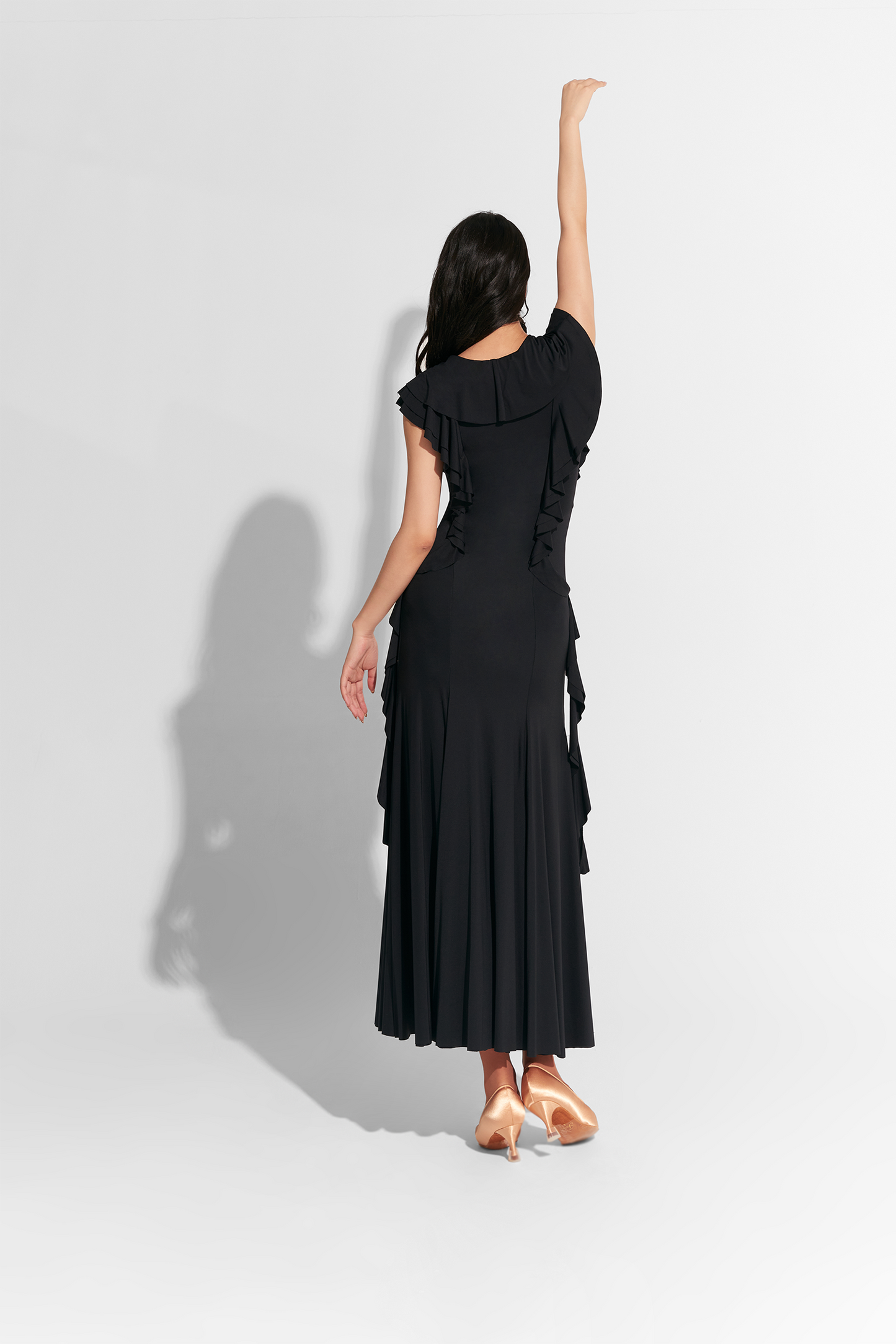 DQ-799 フリルワンピース【カラーオーダー対応】