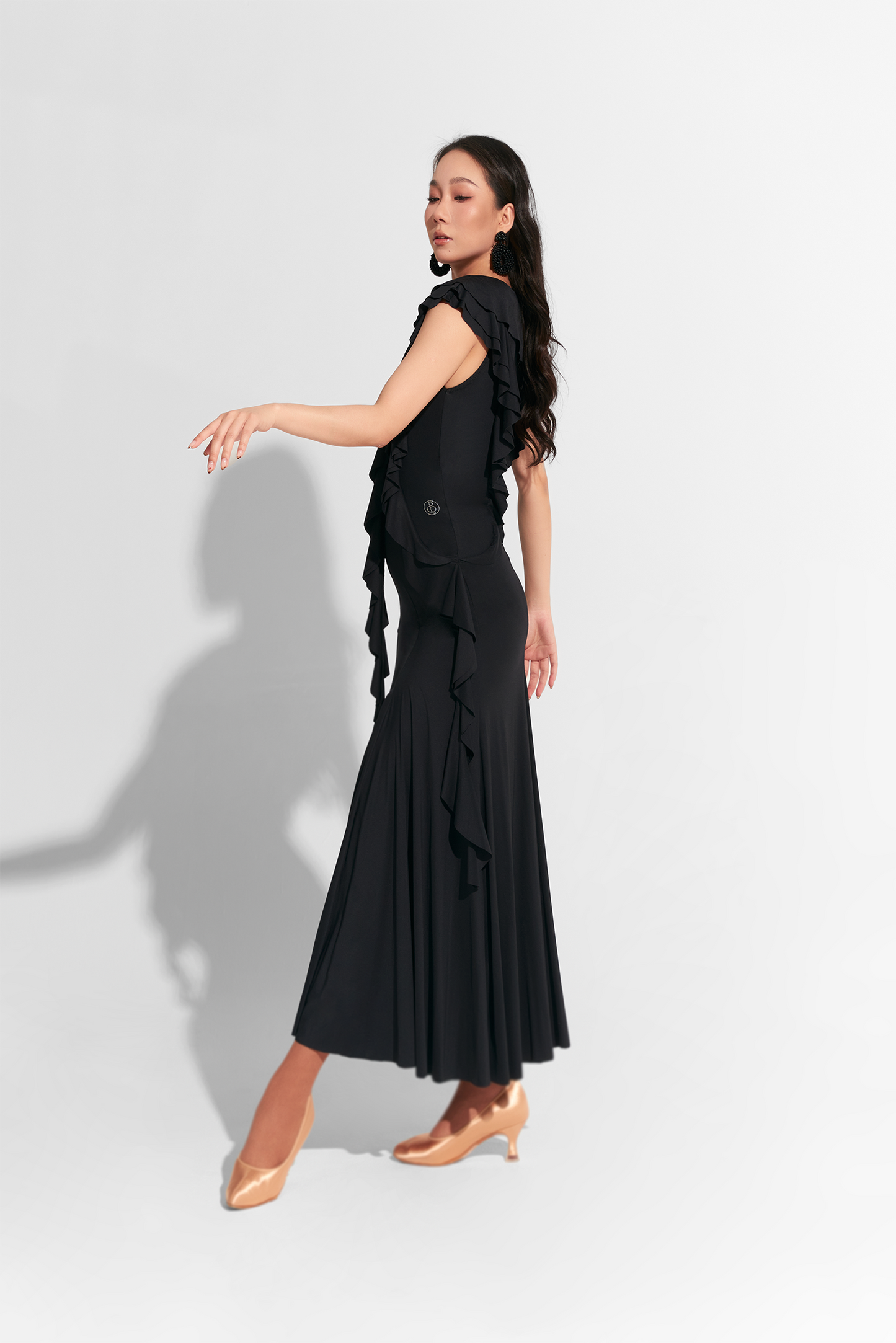 DQ-799 フリルワンピース【カラーオーダー対応】