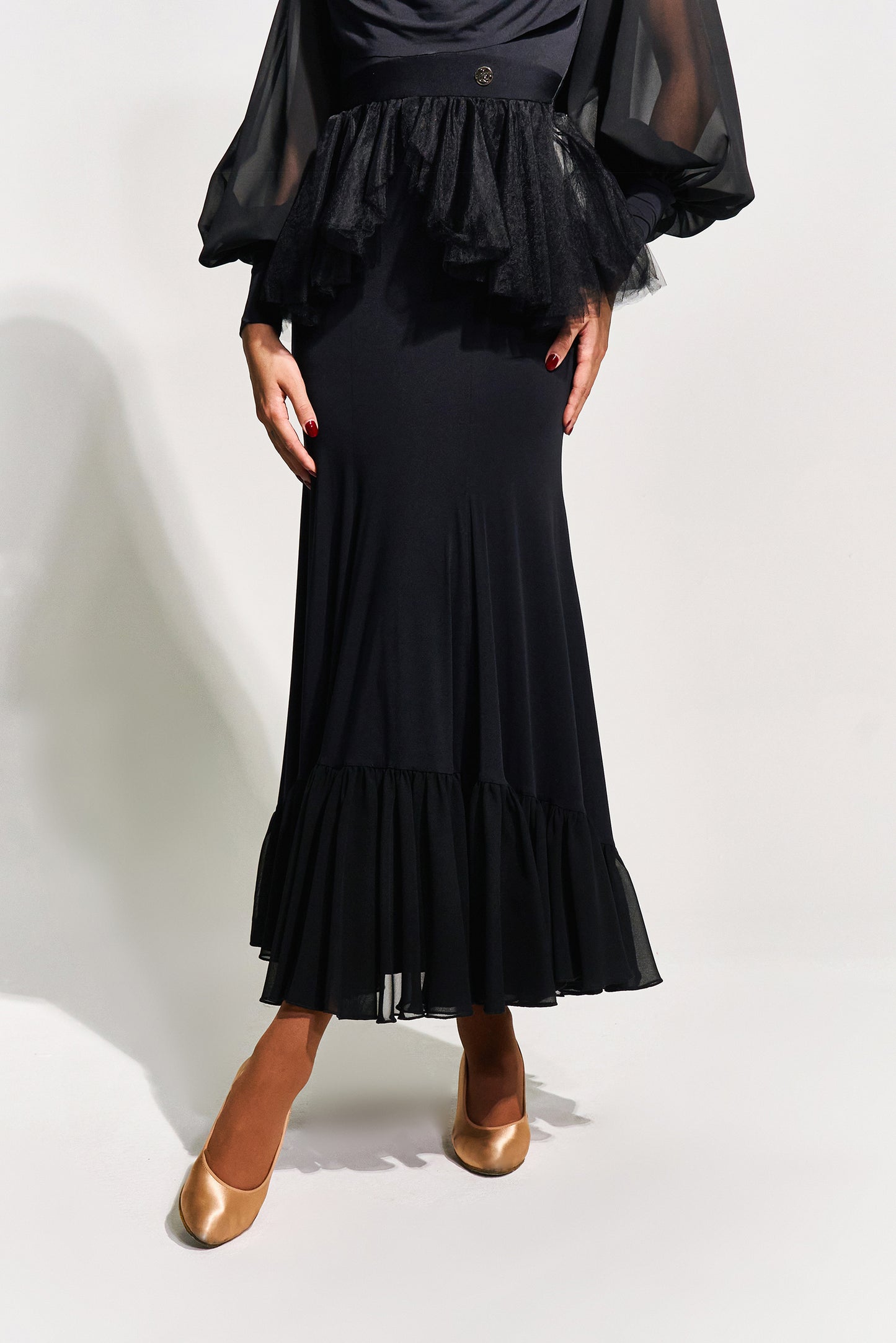 DQ-984 ドレープワンピース【カラーオーダー対応】