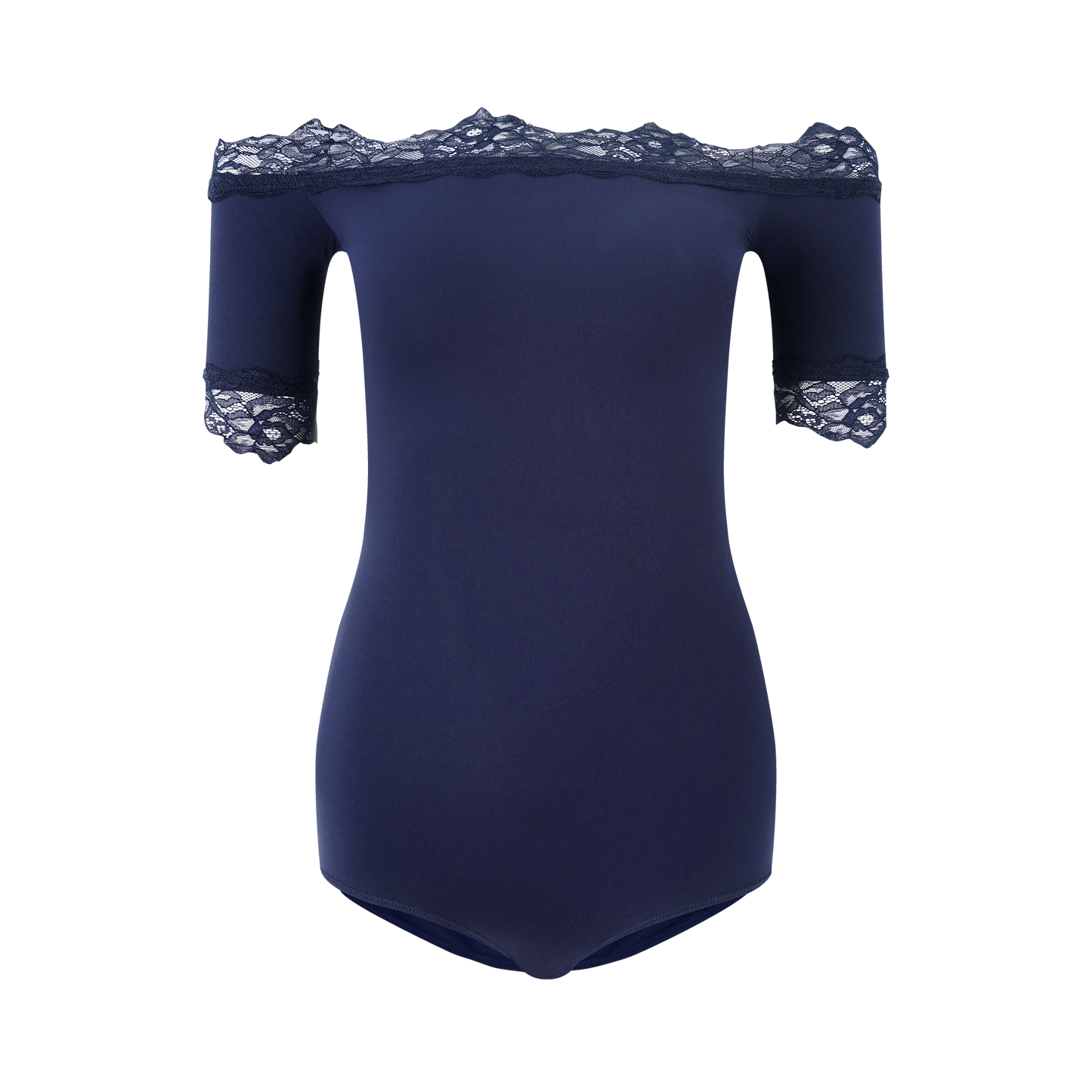 DQ-999 レースオフショルダートップス（半袖）